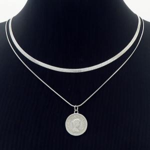 Stainless Steel Necklace - KN233148-HR