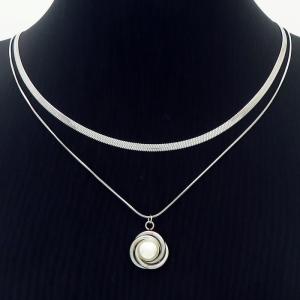 Stainless Steel Necklace - KN233150-HR