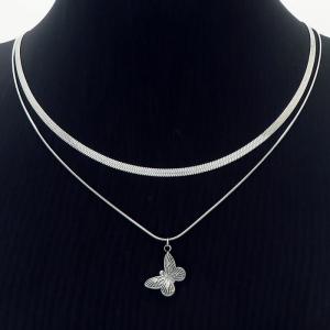 Stainless Steel Necklace - KN233151-HR