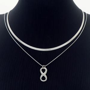 Stainless Steel Necklace - KN233152-HR