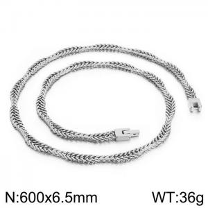 Stainless steel necklace - KN233280-KFC