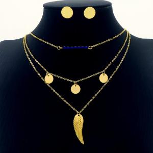 SS Jewelry Set(Most Women) - KN233748-HJ