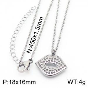 Stainless Steel Adjustable Special Bracelets Women Silver Color - KN233895-Z