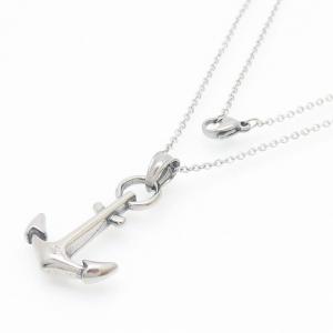 Stainless Steel Necklace - KN236289-MS