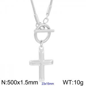 Stainless steel Necklace - KN236383-Z