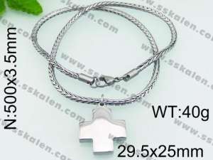 Stainless Steel Necklace - KN23644-Z