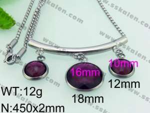 Stainless Steel Necklace - KN23910-Z