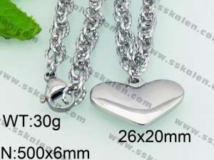 Stainless Steel Necklace - KN23932-Z