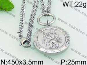 Stainless Steel Necklace - KN24022-Z