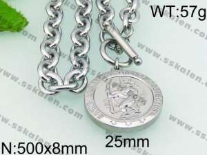 Stainless Steel Necklace - KN24026-Z