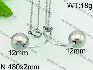 Stainless Steel Necklace - KN24145-Z