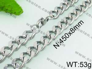 Stainless Steel Necklace - KN24156-Z