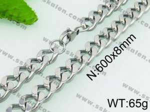 Stainless Steel Necklace - KN24159-Z