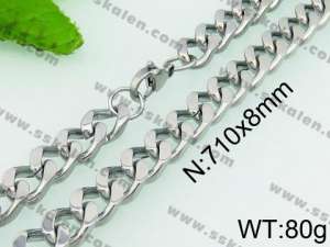 Stainless Steel Necklace - KN24160-Z