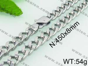 Stainless Steel Necklace - KN24161-Z