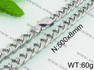 Stainless Steel Necklace - KN24162-Z