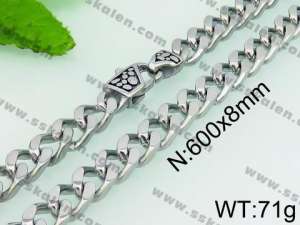 Stainless Steel Necklace - KN24169-Z