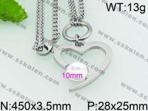 Stainless Steel Necklace - KN24308-Z