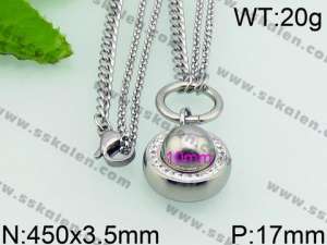 Stainless Steel Necklace - KN24373-Z