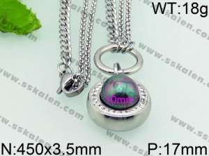 Stainless Steel Necklace - KN24375-Z