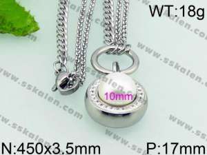 Stainless Steel Necklace - KN24376-Z