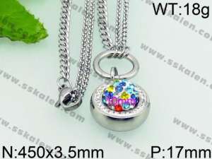 Stainless Steel Necklace - KN24380-Z