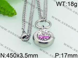 Stainless Steel Necklace - KN24381-Z