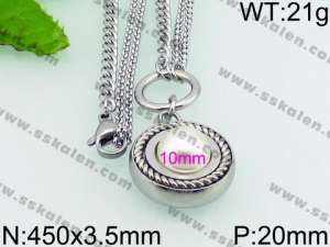 Stainless Steel Necklace - KN24384-Z