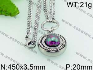 Stainless Steel Necklace - KN24387-Z