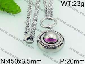 Stainless Steel Necklace - KN24389-Z