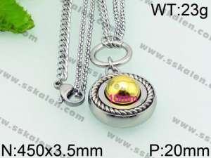 Stainless Steel Necklace - KN24390-Z