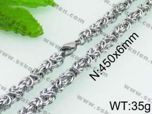 Stainless Steel Necklace - KN24448-Z