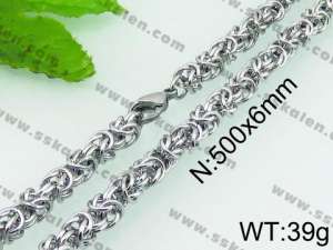 Stainless Steel Necklace - KN24449-Z