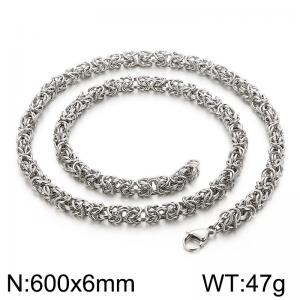 Stainless Steel Necklace - KN24450-Z