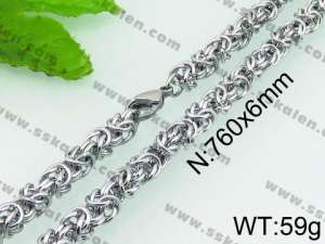 Stainless Steel Necklace - KN24452-Z