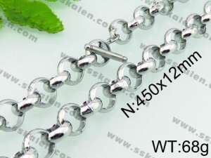 Stainless Steel Necklace - KN24453-Z