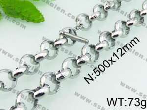 Stainless Steel Necklace - KN24454-Z