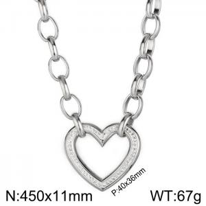 Stainless Steel Necklace - KN25621-Z