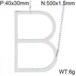 Stainless Steel Necklace - KN25671-K