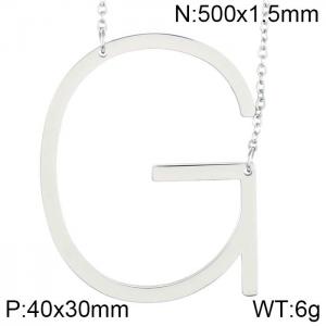 Stainless Steel Necklace - KN25676-K