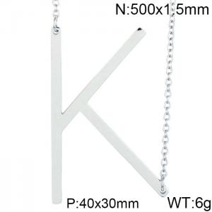 Stainless Steel Necklace - KN25680-K