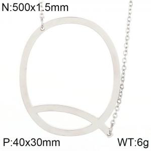 Stainless Steel Necklace - KN25686-K
