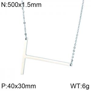 Stainless Steel Necklace - KN25689-K