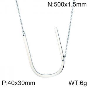 Stainless Steel Necklace - KN25690-K