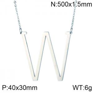 Stainless Steel Necklace - KN25692-K