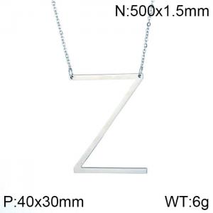 Stainless Steel Necklace - KN25695-K