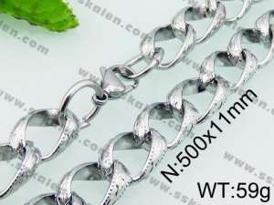 Stainless Steel Necklace - KN25700-YJ