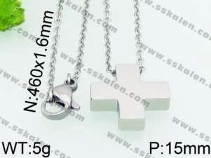 Stainless Steel Necklace - KN25739-JE