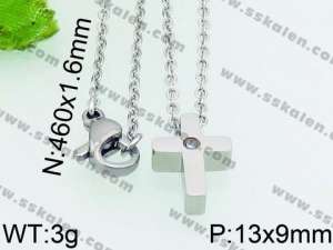 Stainless Steel Necklace - KN25744-JE