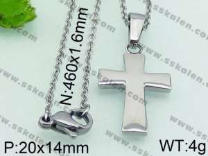 Stainless Steel Necklace - KN26243-JE